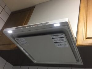 マンションレンジフードリフォーム術！　ファミールグラン芦屋　SDR-3A-601　取替後